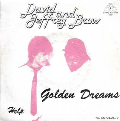 David And Jeffrey Brown - Golden Dreams Vinyl Singles Media VG+ / Sleeve F