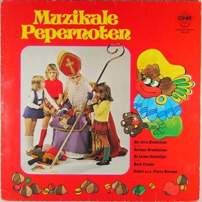 Kinderkoor Jacob Hamel - Muzikale Pepernoten (LP) Vinyl LP Vinyl Very Good (VG) <br> Hoes Good Plus (G+)