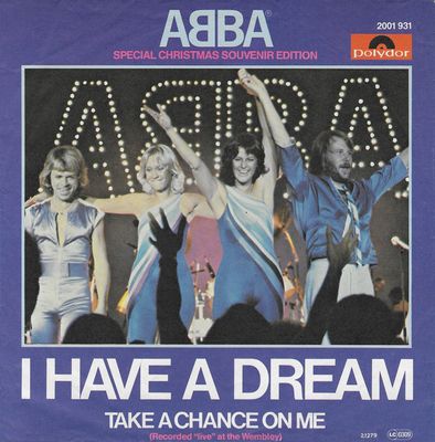 ABBA - I Have A Dream Vinyl Singles Vinyl (VG) <br> Hoes (G) Plakband