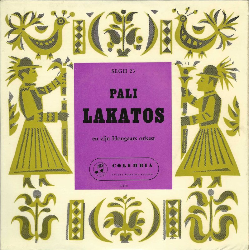 Pali Lakatos En Zijn Hongaars Orkest - Badacsonyi Nyárfás