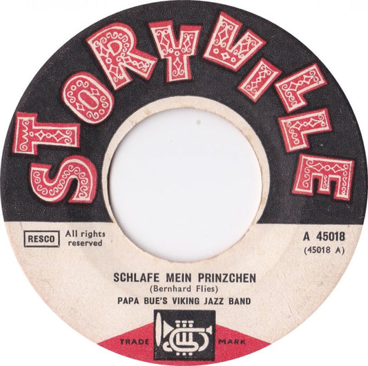 Papa Bue's Viking Jazz Band - Schlafe Mein Prinzchen Vinyl Singles Vinyl Zeer Goed / Hoesje Generic "VINYLSINGLES.NL"