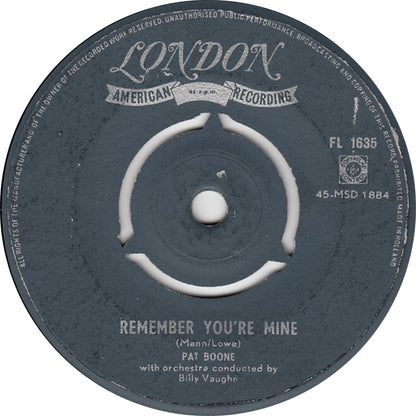 Pat Boone - There's A Gold Mine In The Sky