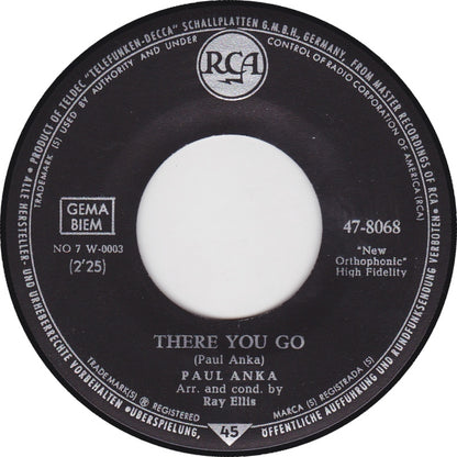 Paul Anka - Every Night Vinyl Singles Vinyl (VG) <br> Hoes Generic