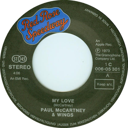 Paul McCartney And Wings - My Love