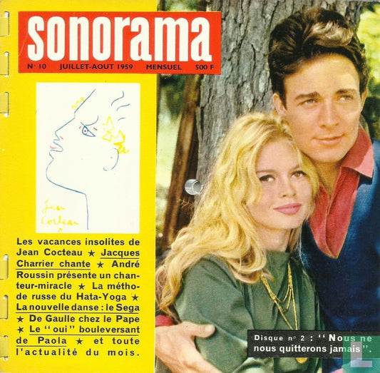 Various - Sonorama N° 10 Juillet-Aout 1959 33927 Vinyl Singles VINYLSINGLES.NL