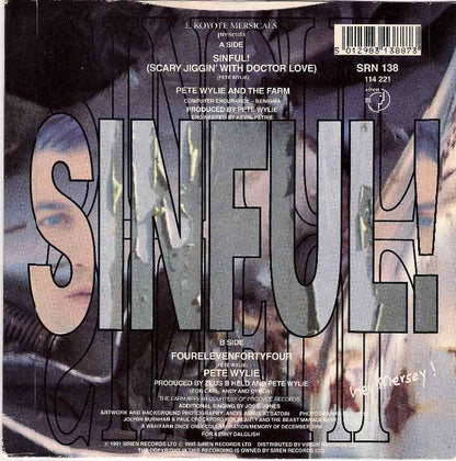 Pete Wylie - Sinful! (Scary Jiggin' With Doctor Love)