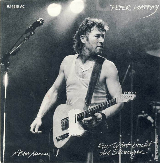 Peter Maffay - Ein Wort Bricht Das Schweigen 17585 Vinyl Singles VINYLSINGLES.NL