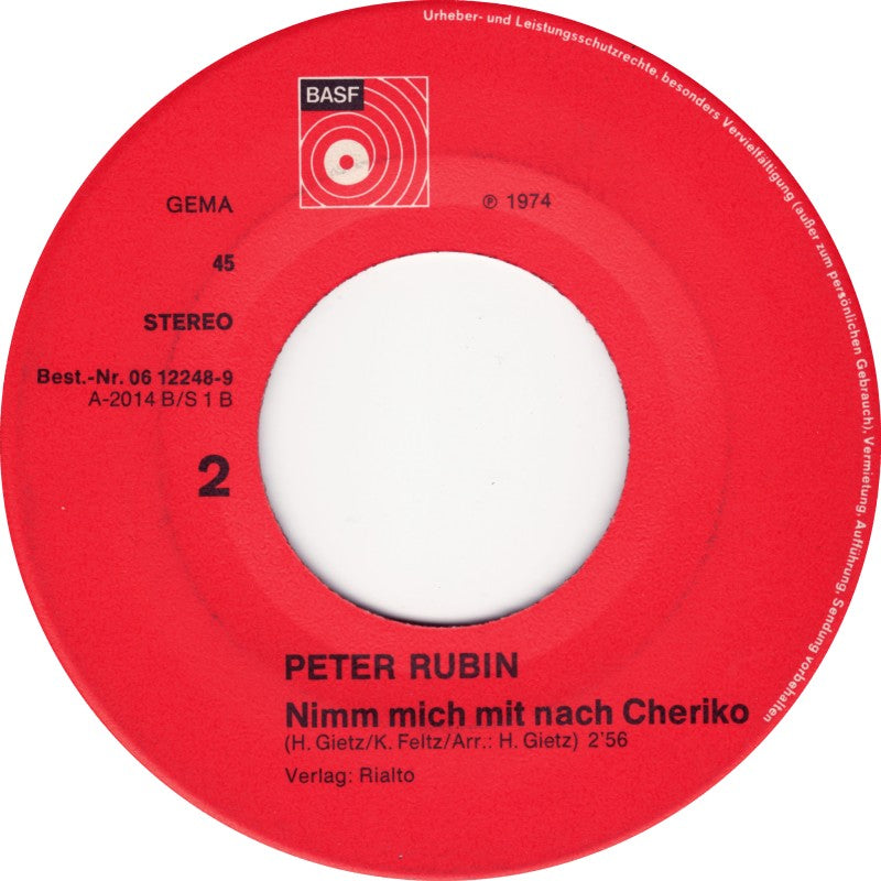 Peter Rubin - Immer Gradaus
