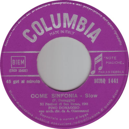 Pino Donaggio - Come Sinfonia