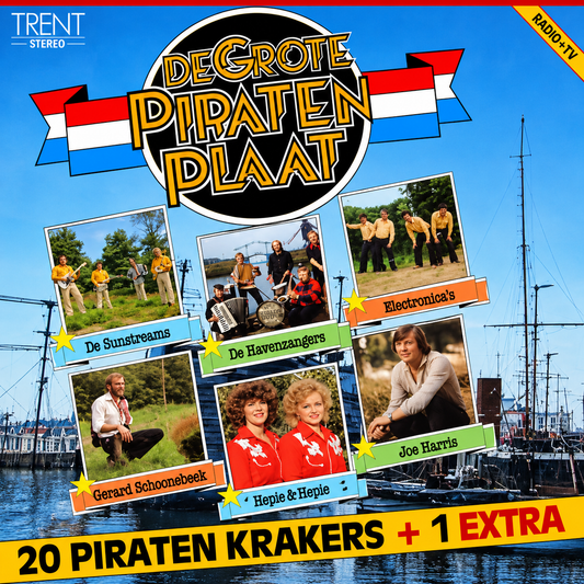 Various - De Grote Piratenplaat (LP)