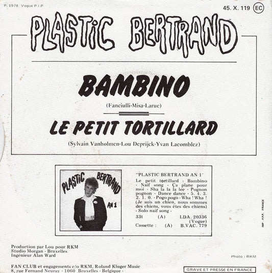 Plastic Bertrand - Bambino