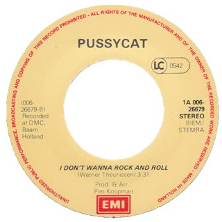 Pussycat - Une Chambre Pour La Nuit (B-Keus) Vinyl Singles