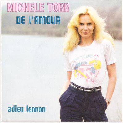 Michèle Torr - De L'amour Vinyl Singles Vinyl (VG) <br> Hoes (G+)