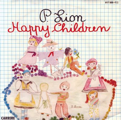 P. Lion - Happy Children Vinyl Singles Media VG+ / Sleeve G+