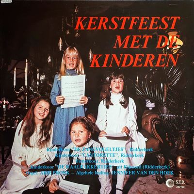 Kinderkoor "De Zangvogeltjes" Ridderkerk - Kerstfeest Met De Kinderen (LP)