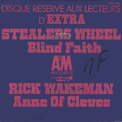 Stealers Wheel - Blind Faith Vinyl Singles Vinyl (VG) <br> Hoes (G)