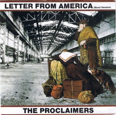 Proclaimers - Letter From America (Band Version) Vinyl Singles Vinyl Zeer Goed / Hoesje Goed "VINYLSINGLES.NL"