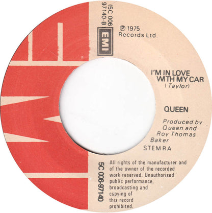 Queen - Bohemian Rhapsody Vinyl Singles Vinyl Zeer Goed / Hoesje Generic "VINYLSINGLES.NL"