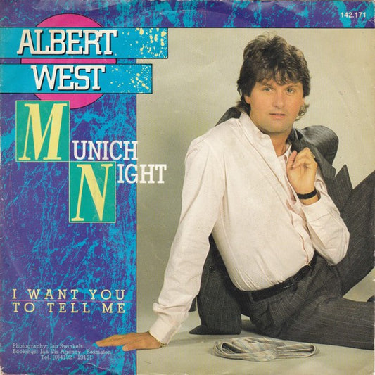 Albert West - Munich Night 16122 Vinyl Singles Goede Staat