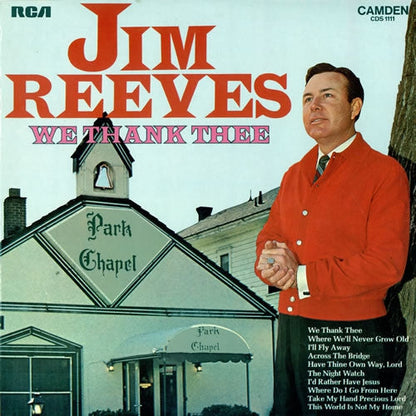 Jim Reeves - We Thank Thee (LP) 51352 Vinyl LP Goede Staat ++