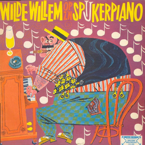 Circus Square Jazz Band - Wilde Willem Op Z'n Spijkerpiano (LP) 45374 Vinyl LP Goede Staat