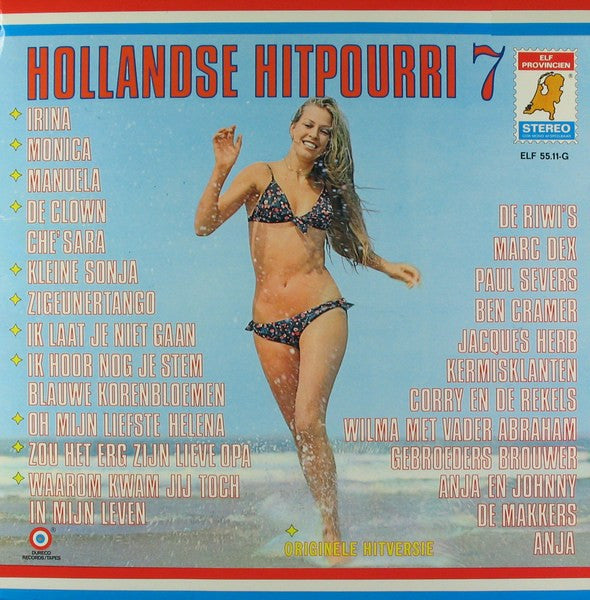 Various - Hollandse Hitpourri 7 (LP)  50672 Vinyl LP Goede Staat