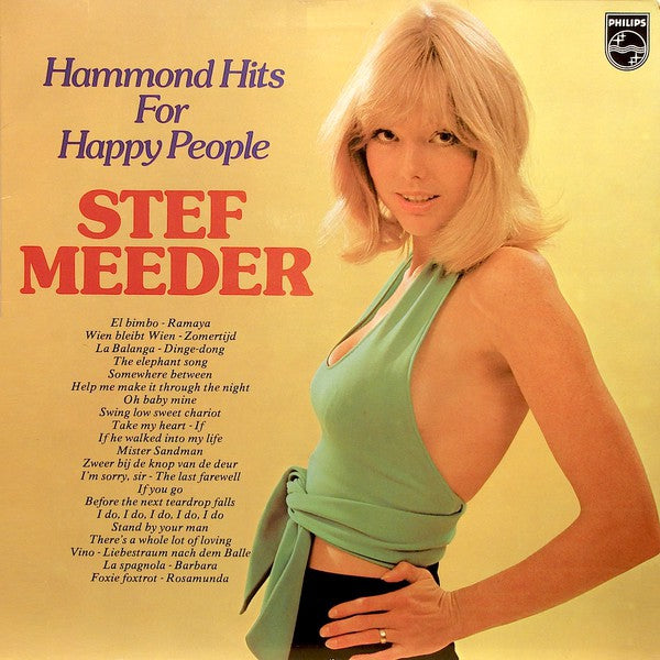 Stef Meeder - Hammond Hits For Happy People (LP) 41830 Vinyl LP Goede Staat