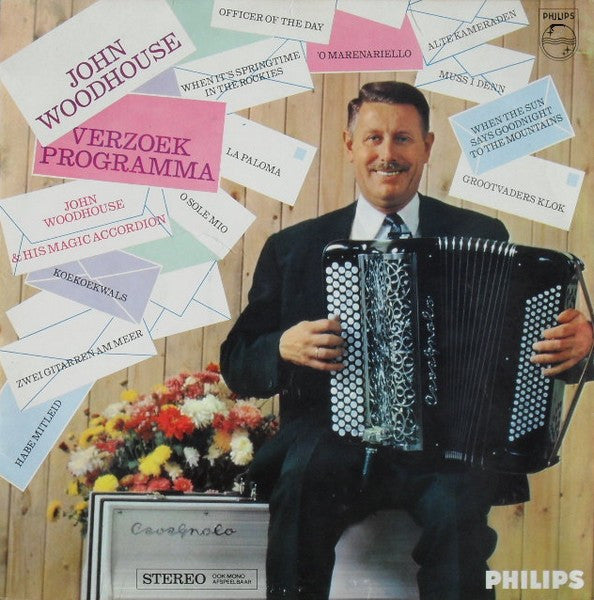 John Woodhouse - Verzoekprogramma (LP) Vinyl LP Vinyl Very Good (VG) <br> Hoes Good Plus (G+)