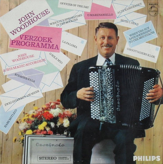 John Woodhouse - Verzoekprogramma (LP) Vinyl LP Vinyl Very Good (VG) <br> Hoes Good Plus (G+)