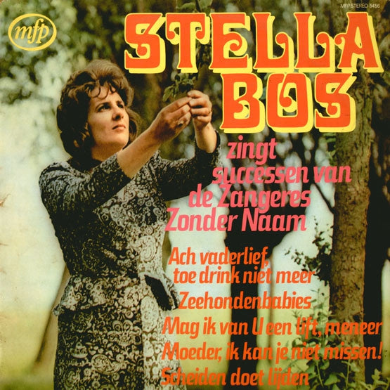 Stella Bos - Stella Bos Zingt Successen Van De Zangeres Zonder Naam (LP) 44633 Vinyl LP Goede Staat