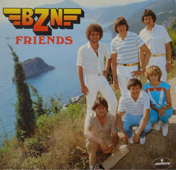 BZN - Friends (LP) Vinyl LP Vinyl Very Good (VG) <br> Hoes Good Plus (G+)