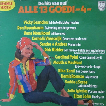 Various - Alle 13 Goed! Deel 4 (LP) 40906 Vinyl LP Goede Staat