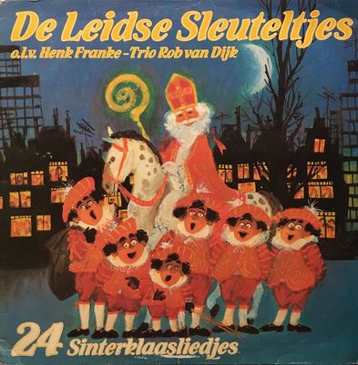 Leidse Sleuteltjes - 24 Sinterklaasliedjes (LP) Vinyl LP Vinyl Zeer Goed / Hoesje Goed "VINYLSINGLES.NL"