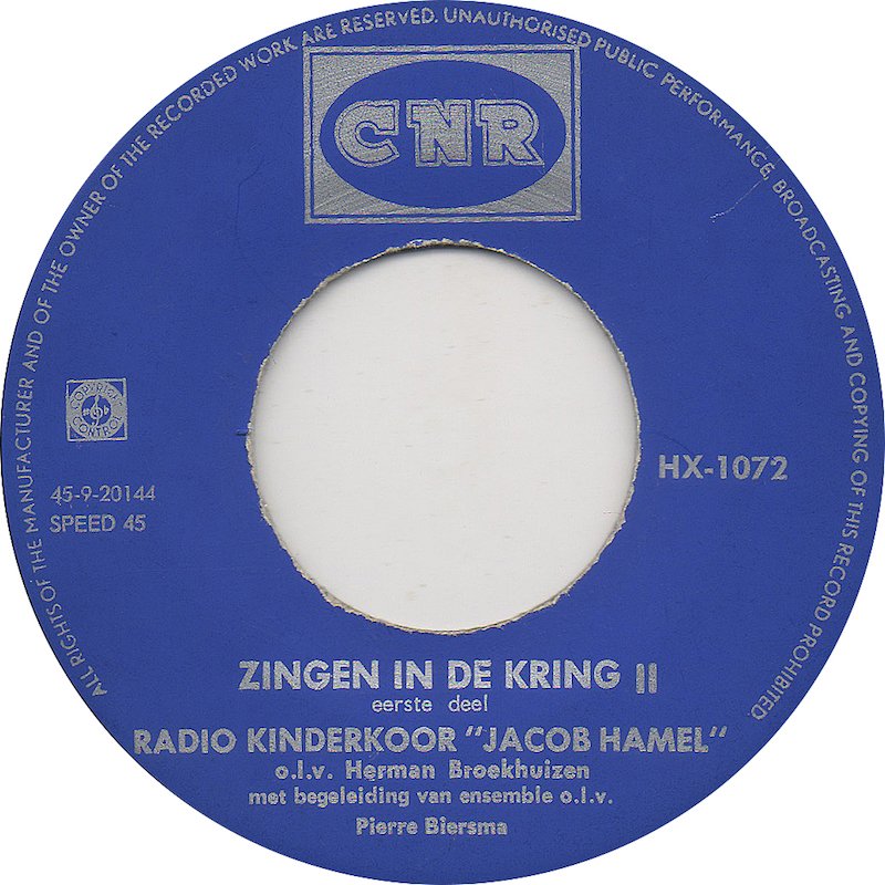 Kinderkoor Jacob Hamel - Zingen In De Kring 2