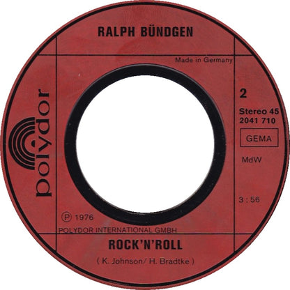 Ralph Bündgen - Auch bei dir klopft ein Mann an die Tür Vinyl Singles