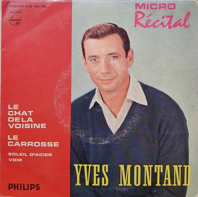 Yves Montand - Micro Recital