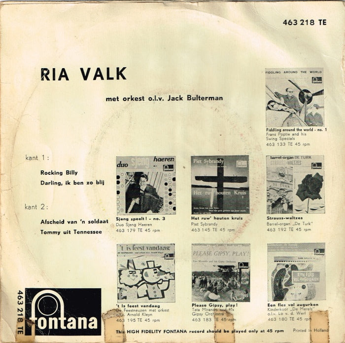 Ria Valk - Rocking Billy