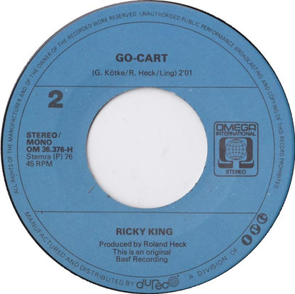 Ricky King - Verde 29399 Vinyl Singles Goede Staat