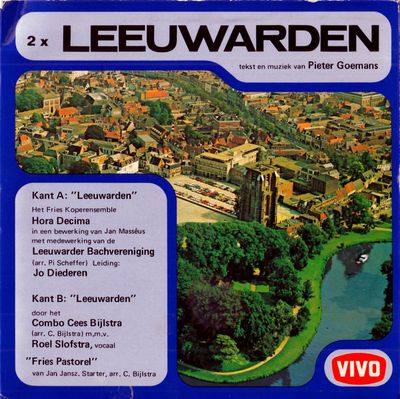 Various - 2 x Leeuwarden Vinyl Singles Vinyl Zeer Goed / Hoesje Goed "VINYLSINGLES.NL"