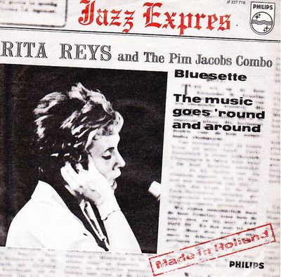 Rita Reys - Bluesette Vinyl Singles Vinyl Zeer Goed / Hoesje Goed "VINYLSINGLES.NL"