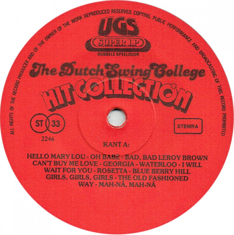 Dutch Swing College Band - Hit Collection (LP)