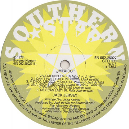 Jack Jersey - Mexico (LP) 97-45943