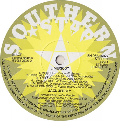 Jack Jersey - Mexico (LP) 97-45943
