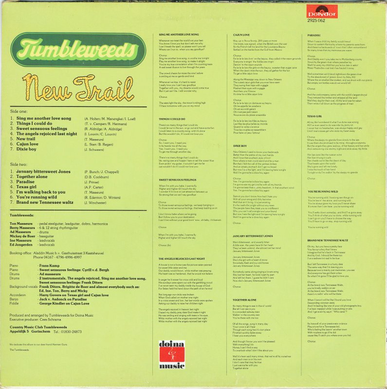 Tumbleweeds - New Trail (LP)