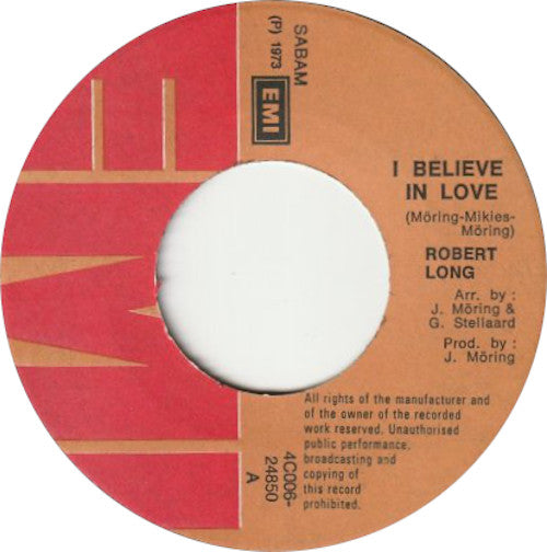 Robert Long - I Believe In Love