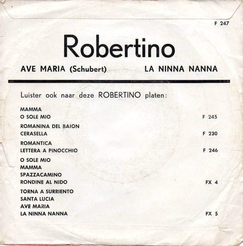 Robertino - Ave Maria