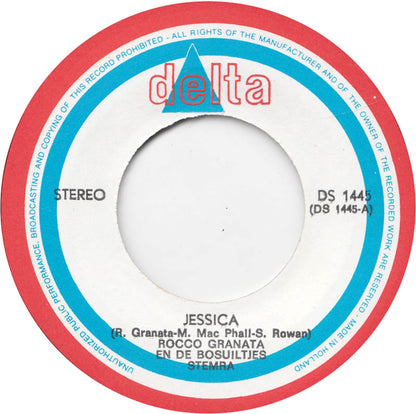 Rocco Granata - Jessica Vinyl Singles Media VG+ / Sleeve Generic