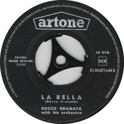 Rocco Granata - La Bella Vinyl Singles Vinyl Very Good (VG) <br> Hoes Generic