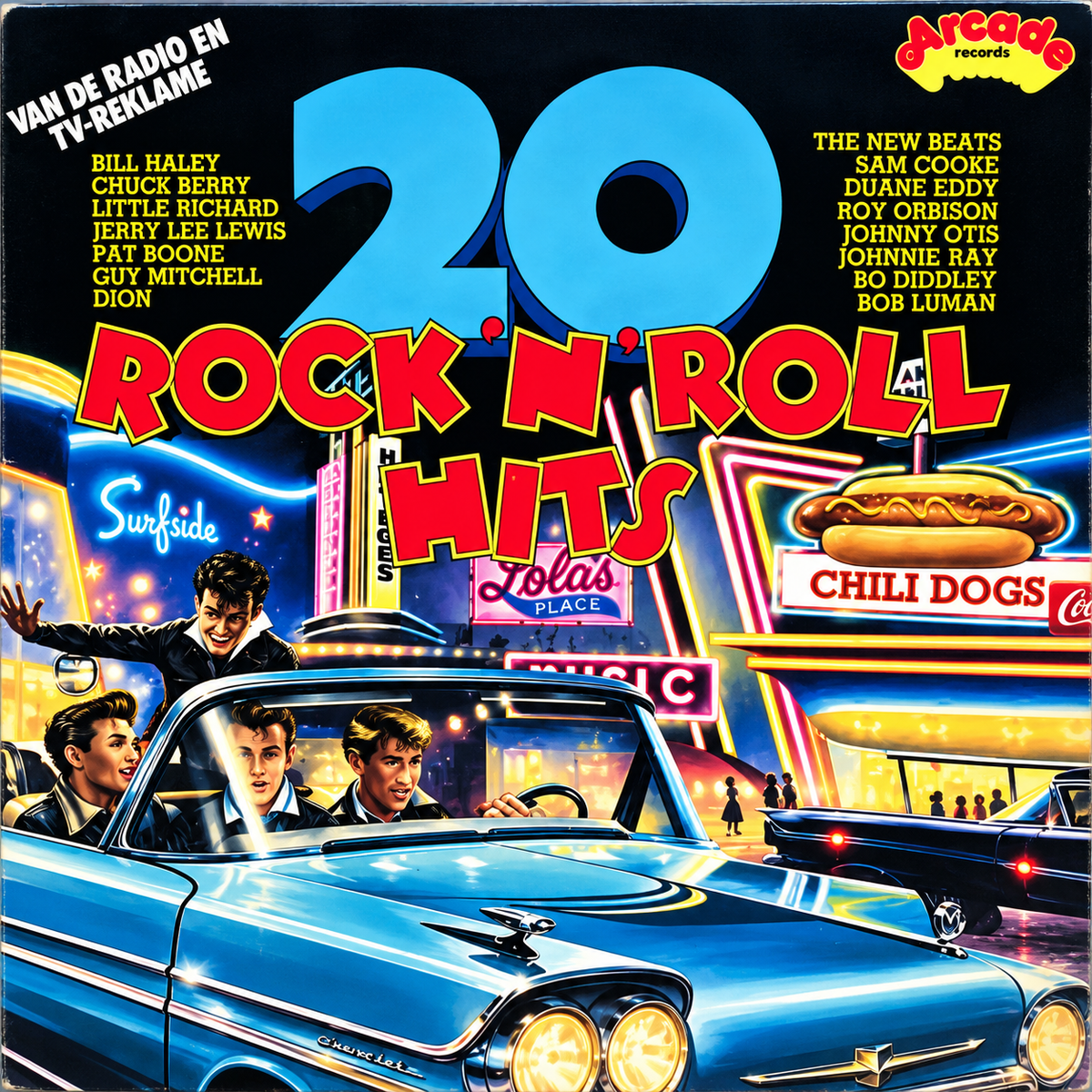 Various - 20 Rock 'N' Roll Hits (LP)
