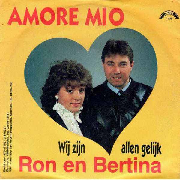 Ron En Bertina - Amore Mio 38140 Vinyl Singles Goede Staat